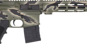 GLFA AR15 450 BUSHMASTER - 18" NIT BBL PURSUIT GREEN CAMO