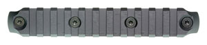 BCM RAIL SECTION--NYLON KEYMOD - 5.5" RAIL BLACK
