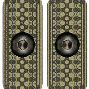 MI LEVER STOCK G10 M-LOK PANEL - OD GREEN/BLACK 2-PACK