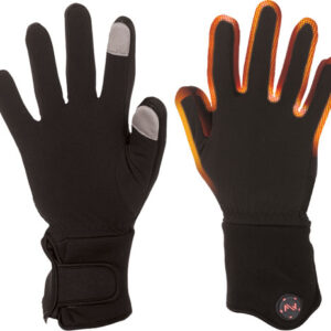 MOBILE WARMING UNISEX HEATED - GLOVE LINER BLACK LARGE