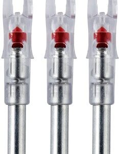 NOCKTURNAL LIGHTED NOCK - X-SERIES RED 3/PACK