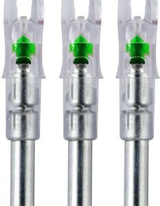NOCKTURNAL LIGHTED NOCK - X-SERIES GREEN 3/PACK