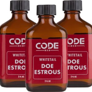 CODE RED DEER LURE DOE - ESTRUS TRIPLE PACK 2FL OZ/EA