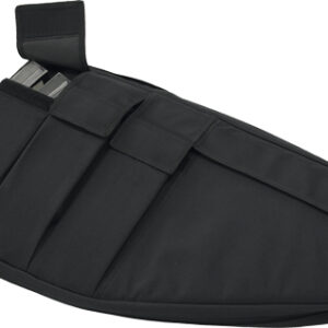 US PEACEKEEPER 26" SMG/SBR CSE - 3 MAG POUCHES 600 DENIER BLACK