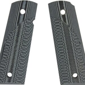 PACHMAYR DOMINATOR G10 GRIPS - FOR 1911 GRAY/BLACK CHECKERED