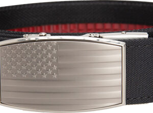 NEXBELT ASTON USA EMBOSSED GUN - BELT 1.5" BLK UP TO 50" WAIST