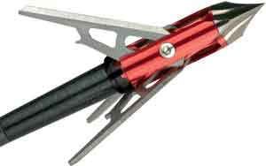 RAGE BROADHEAD 3-BLADE W/SC - 100GR CHISEL TIP 1.6" CUT 3PK