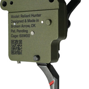 RISE TRIGGER RELIANT HUNTER - REM 700 2-5LB CURVED GREEN/BLK