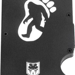 COBRATEC RFID BIGFOOT - ALUMINUM WALLET & MONEY CLIP