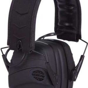 PRO EARS RIFLEMAN TAC EAR MUFF - ELECTRONIC PADDED NRR 25 BLACK