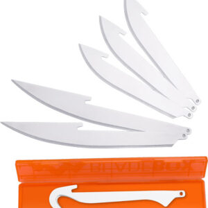 OUTDOOR EDGE RPLCMNT COMBO BLD - SET 3DROP/2BONE/1GUT HOOK