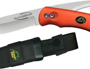 OUTDOOR EDGE SWINGBLAZE - S/S ORANGE W/NYLON SHEATH
