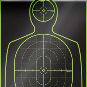 TRUGLO TRU-SEE REACTIVE TARGET - HANDGUNNER 12" X 18" 6-PACK