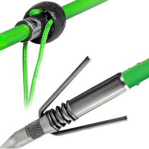 TRUGLO BOWFISHING SPEED SHOT - ARROW W/SPRING FSHR PNT & SLDE