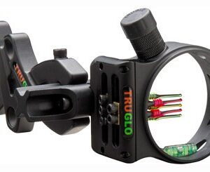 TRUGLO BOW SIGHT STORM 5-PIN - .019 DIA W/LIGHT BLACK