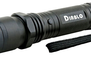 GUARD DOG DIABLO STUN GUN W/ 3 - TAC LIGHT 4.5 MILLION VOLTS BL