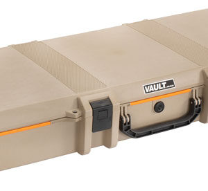 PELICAN VAULT DOUBLE RIFLE - CASE W/ WHEELS/FOAM 53" TAN