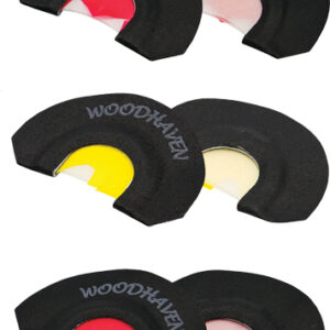 WOODHAVEN CUSTOM CALLS PURE - TURKEY 3-PACK MOUTH CALLS