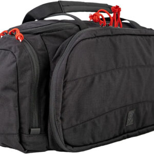 GREY GHOST GEAR RANGE BAG - BLACK W/RED ZIPPER PULLS