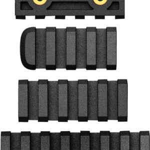 AB ARMS RAIL COMBO PACK LTF - 7/5/4 SLOT RAILS BLACK
