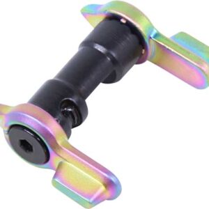 GUNTEC AR15 MULTI DEGREE SHORT - THROW AMBI SAFETY RAINBOW PVD