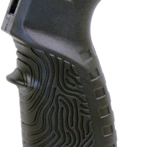 GUNTEC AR15 T37 PISTOL GRIP - RUBBER OVERMOLD BLACK