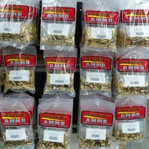 Lightning Ammo Reman. Cleaned & Polished Brass .45 ACP 100/ct Bag(Mixed Primer Size)