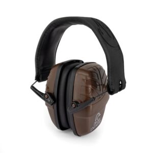 Ducks Unlimited Low Profile Passive Ear Muffs 23dB Brown