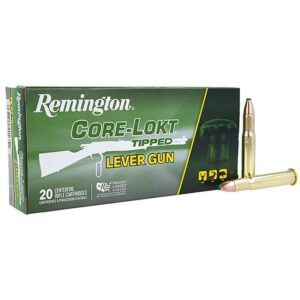 Remington Core-Lokt Tipped Rifle Ammunition 32 Win Spl 170gr PT 3150 fps 2250 fps 20/ct