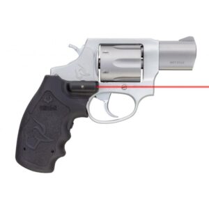 Taurus 856 Ultra Handgun .38 Spl(+P) 6rd Capacity 2" Barrel Black/Stainless Frame Viridian Red Laser Grip