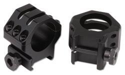 Weaver 6-Hole Aluminum Scope Rings - Matte - 30mm Low
