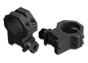 Weaver 4-Hole Skeleton Aluminum Scope Rings - Matte - 30mm Low