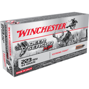 Winchester Deer Season XP Rifle Ammunition .223 Rem 64 gr. PT 3020 fps 20/ct