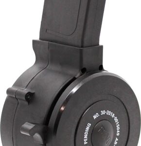 IVER JOHNSON MAGAZINE AR15 - 223 50RD DRUM BLACK POLYMER