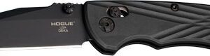 HOGUE DEKA ABLE LOCK FLDR 3.25 - CLIP POINT BLADE POLY BLACK