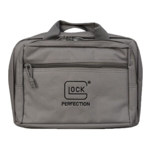 GLK DOUBLE PISTOL CASE GRAY