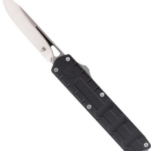 COBRATEC OTF ENFORCER BLACK - 3.25" M390 DROP POINT