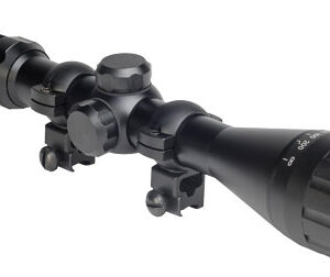 HATSAN OPTIMA 3-9X40 AO AIRGUN - SCOPE W/RINGS & CAPS