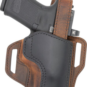 VERSACARRY TROOPER HOLSTER OWB - THUMB BREAK SF HELLCAT BLK/BRN