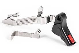 ZEV PRO FLAT FACE GLOCK TRIGGER UPGRADE BAR KIT GEN5 BLK/RED