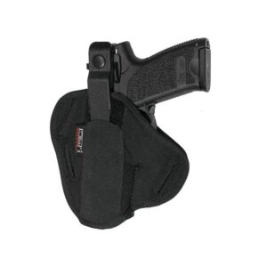 Uncle Mike's Sidekick Super Belt Slide Holsters Fits H&K USP 9mm/40/45 Black Ambi