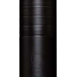 Q SHORT CHOP SUPPRESSOR 8.6 BLK SS 1.75" BLACK REAR END