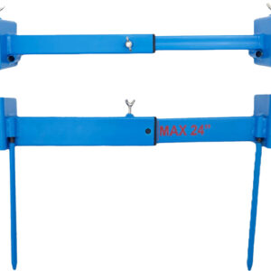 BASH TARGET STEEL TARGET STND - PRO 2X4 24" ADJ PAPER/PLASTIC