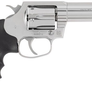 COLT COBRA 38SPL+P FS 4" 6RD - STAINLESS RUBBER GRIPS