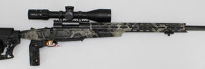 Howa HCRA72507KUMDT M1500 APC Chassis 6.5 Creedmoor 24" 10+1 Kuiu Vias Finish W/ 4-16x50 Scope, 2 Grips, Bipod