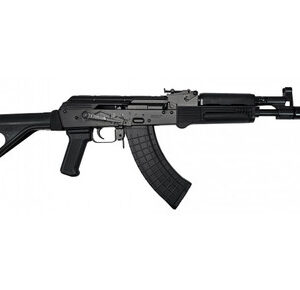 Pioneer Arms Forged Series Hellpup AK-47 Pistol, Semi-Auto, 7.62x39, Black Polymer Furniture - Forged Front Trunnion - Complete with With SB Tactical SOB47 Pistol Brace and 2 - 30 Rd Mags Black