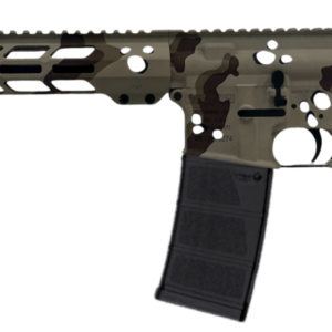 POF P-15 BASE RIFLE CHOCOLATE CHIP 5.56 16.5"BBL, 15"MLOK RAIL, DIRECT IMPENGMENT 1-30RD MAGAZINE